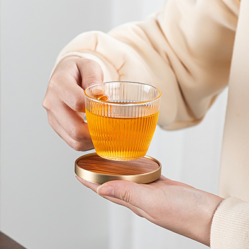 Ly cốc tách trà thủy tinh